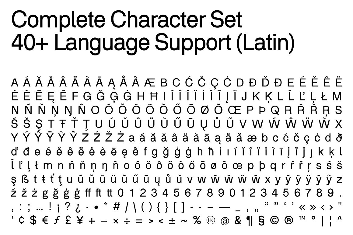 HK Spec™ Typeface HK Spec™ Typeface