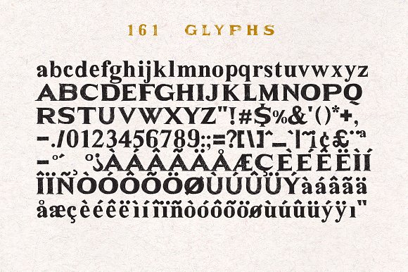 Serifa Typeface