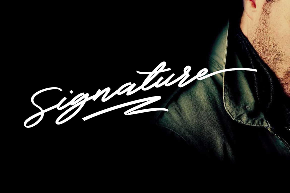 Slidingline Script Typeface Slidingline Script Typeface