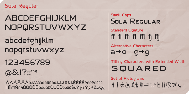Sola Font Ifonts Xyz