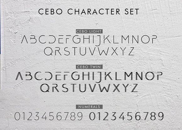 Cebo (5 Font) Cebo (5 Font)