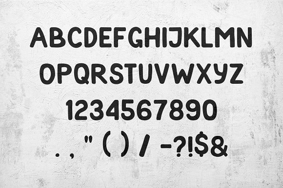 Favorado typeface Favorado typeface