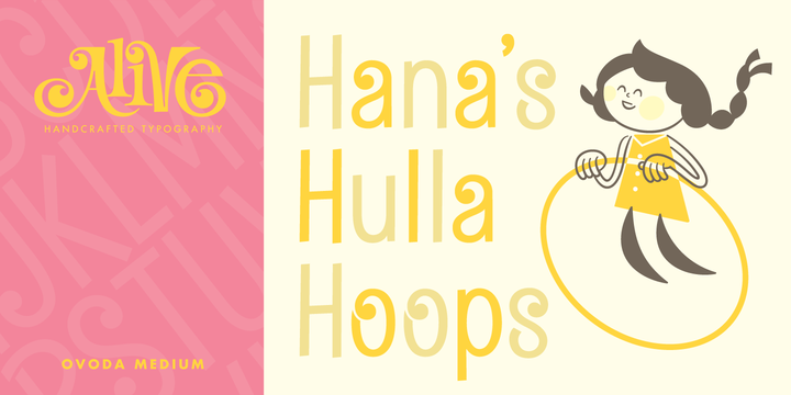 Ovoda Font Family Ovoda Font Family