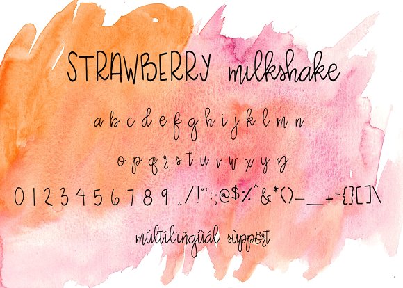 STRAWBERRY Milkshake STRAWBERRY Milkshake