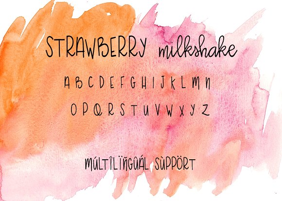 STRAWBERRY Milkshake STRAWBERRY Milkshake