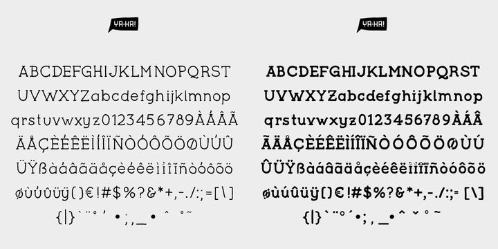 Yaa Type Font Family
