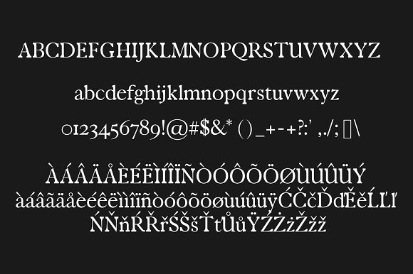 Zack Serif Typeface Zack Serif Typeface