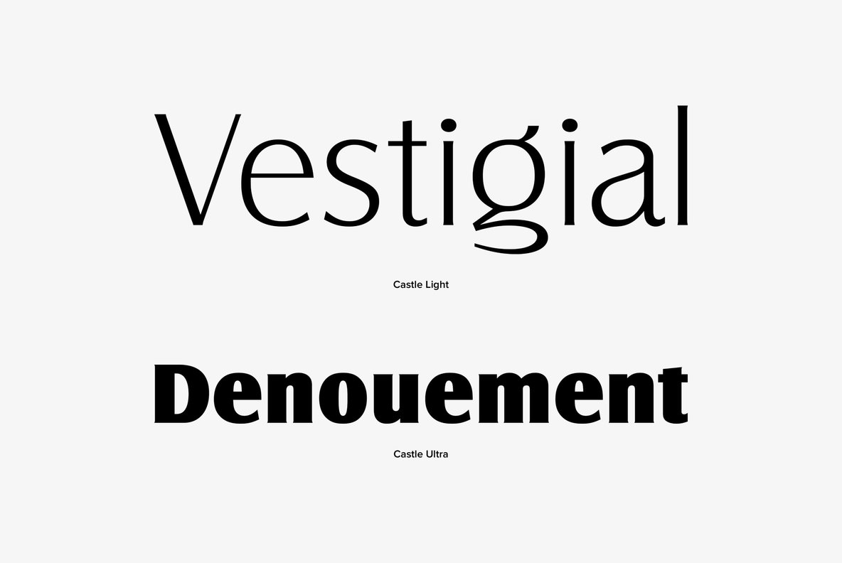 Castle Font Family
