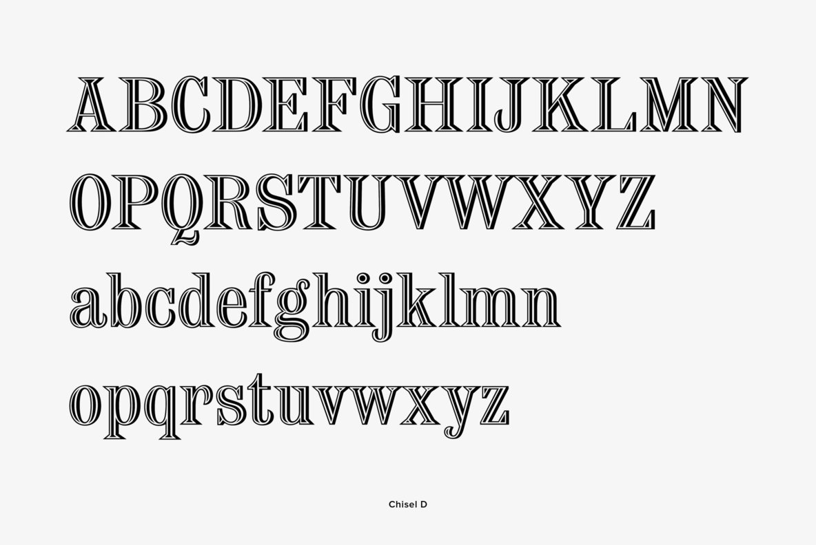 Chisel Font Family iFonts.xyz