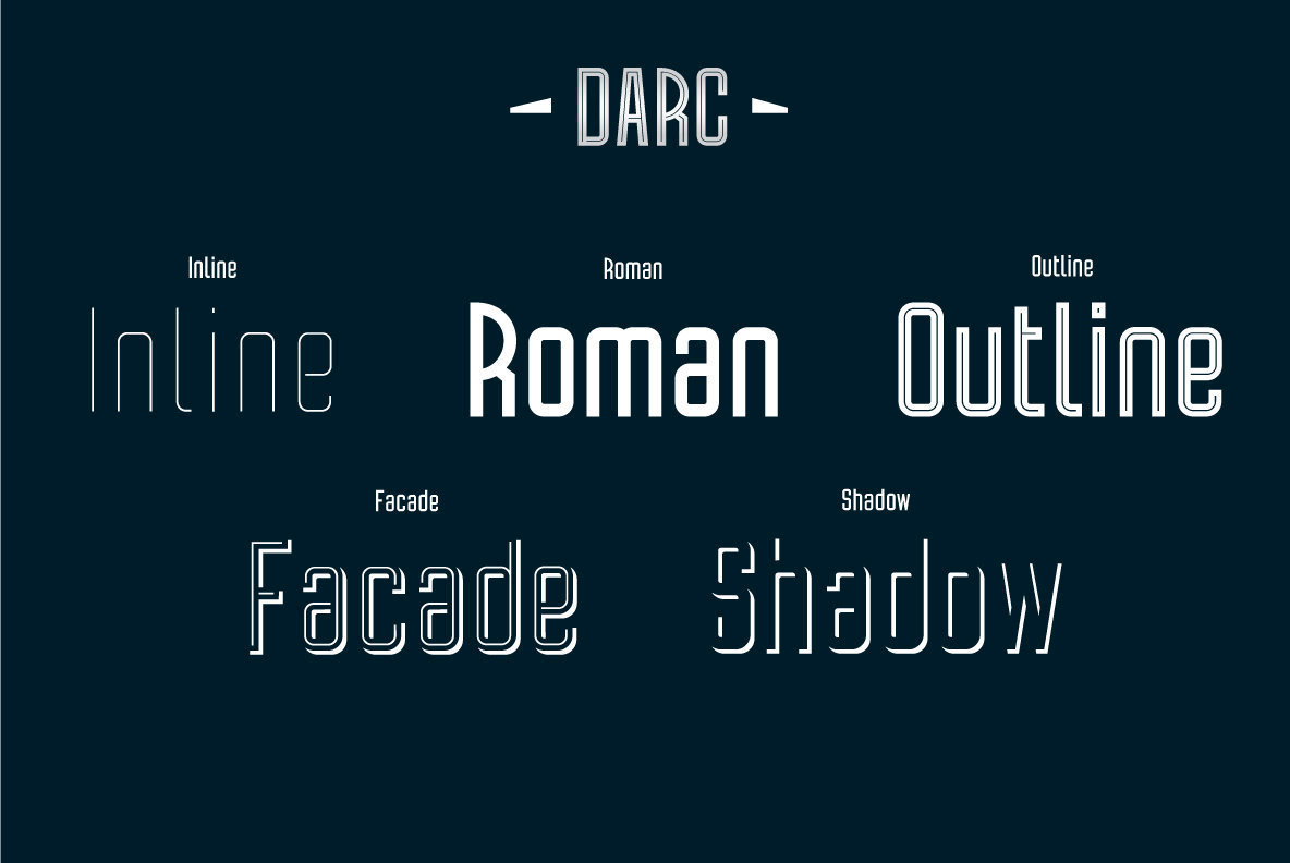Darc Font Family