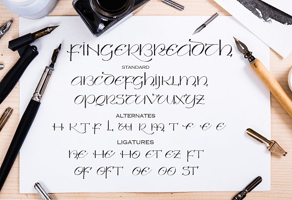 Fingerbreadth Font