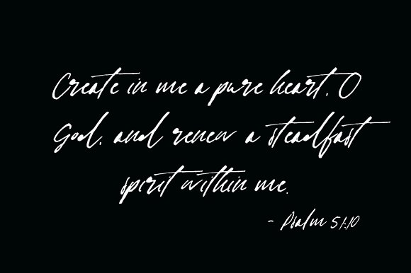 Heart + Soul | Handwritten Font