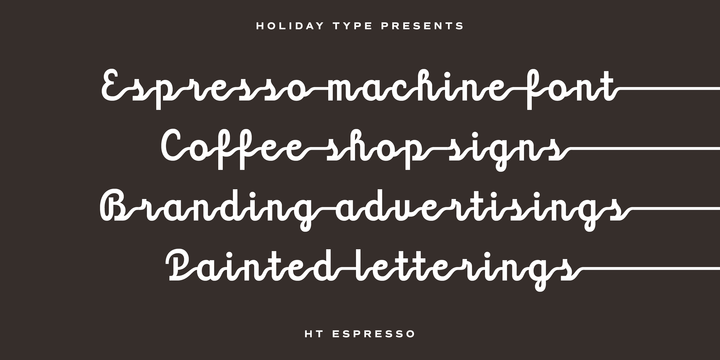 HT Espresso Font