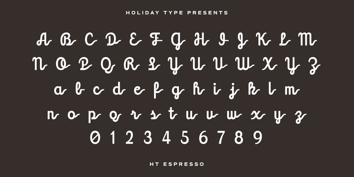 HT Espresso Font