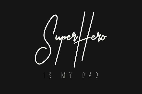 Like Father Like Son - Signature