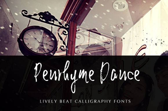 Penrhyme Calligraphy Font
