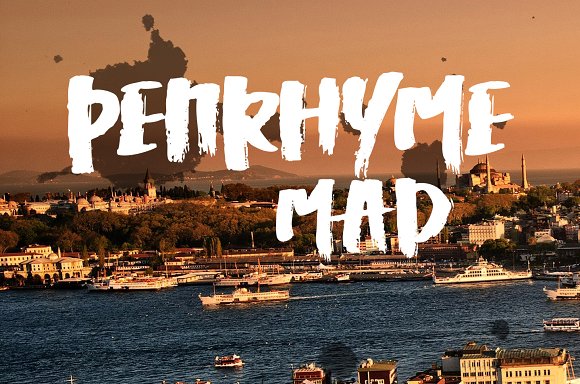 Penrhyme Calligraphy Font