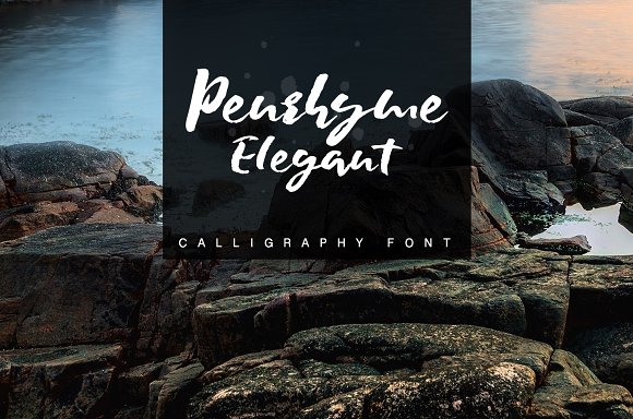 Penrhyme Calligraphy Font