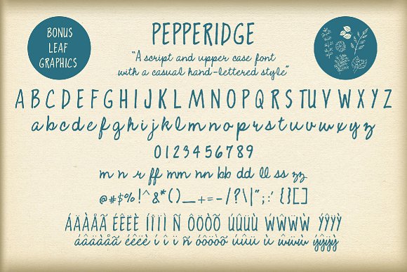Pepperidge font