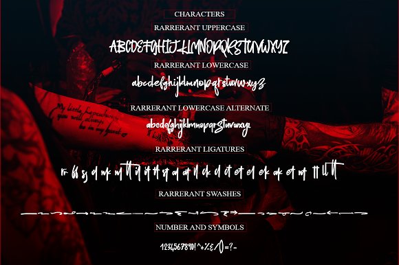 Rarrettant Font