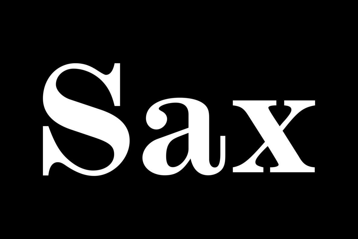 Sax Font Family - iFonts.xyz