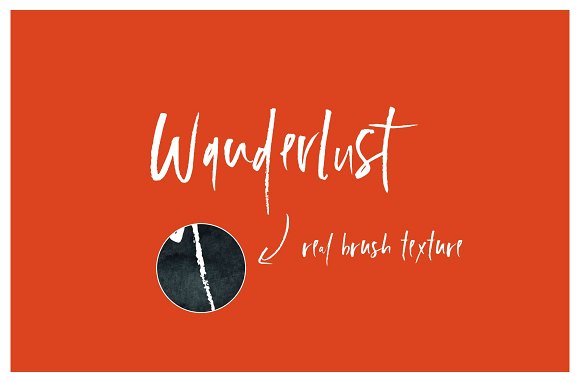 Wanderlust Font Set