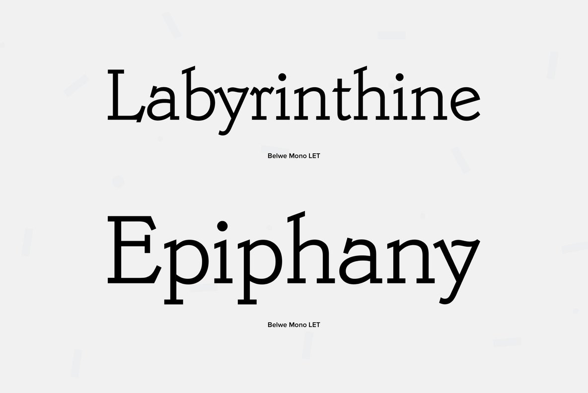 Belwe Font Family