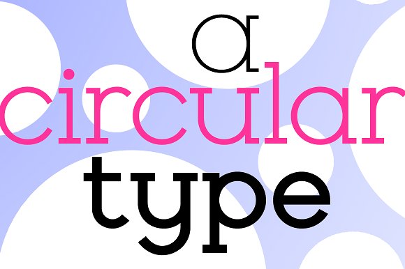 Cyclic Font