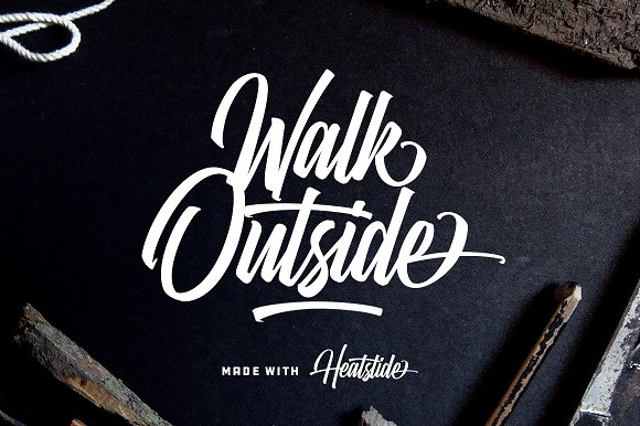 Heatslide Font