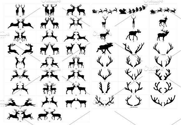 Hello Deer Logo & Holiday Font
