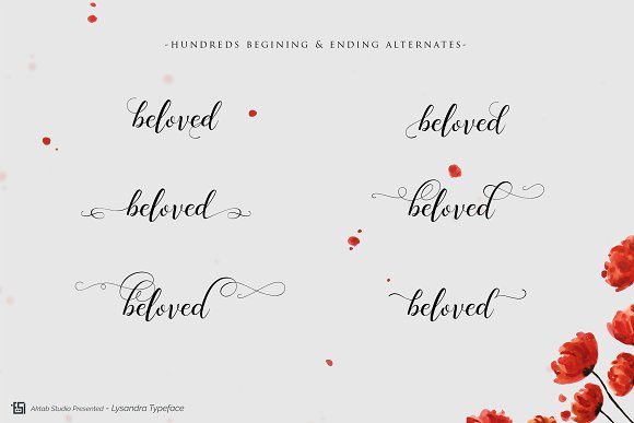 Lysandra Beauty Font Lysandra Beauty Font