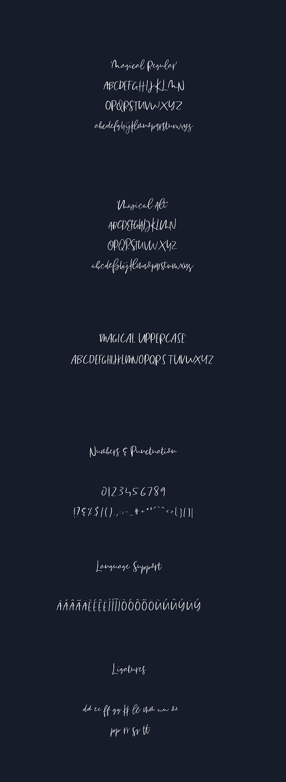 Magical Font