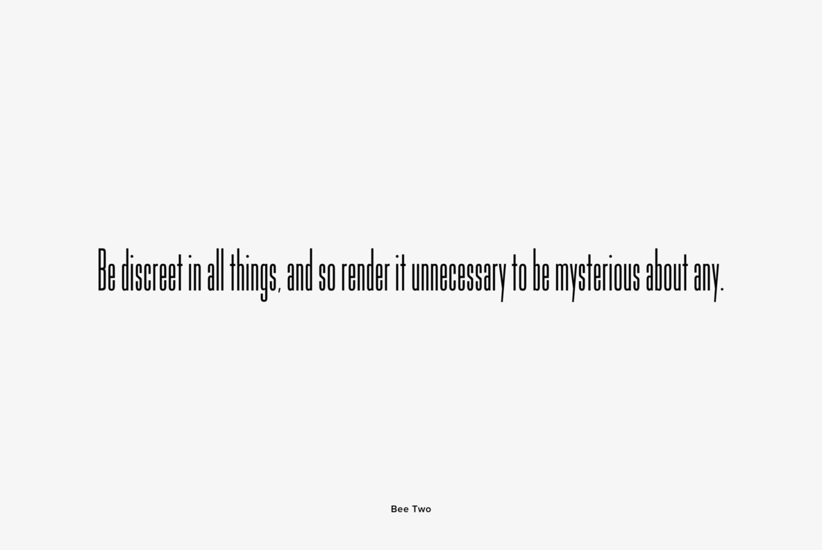 URW Bee Font Family