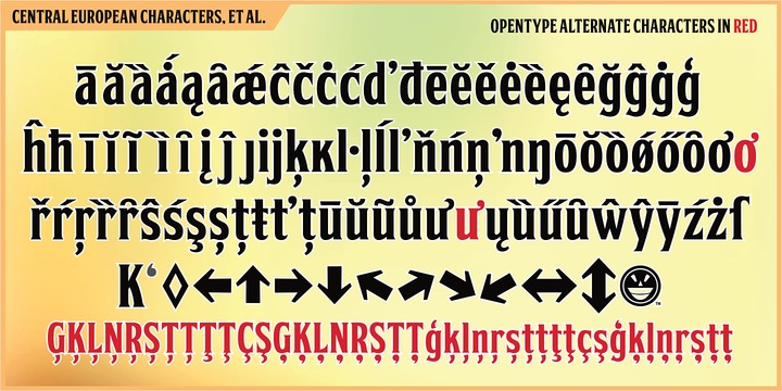FTY Skorzhen Font FTY Skorzhen Font