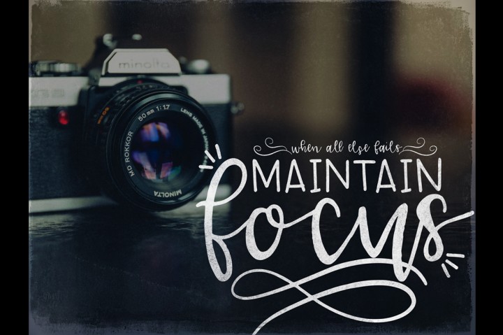 Lucille Hand Lettered Font Duo