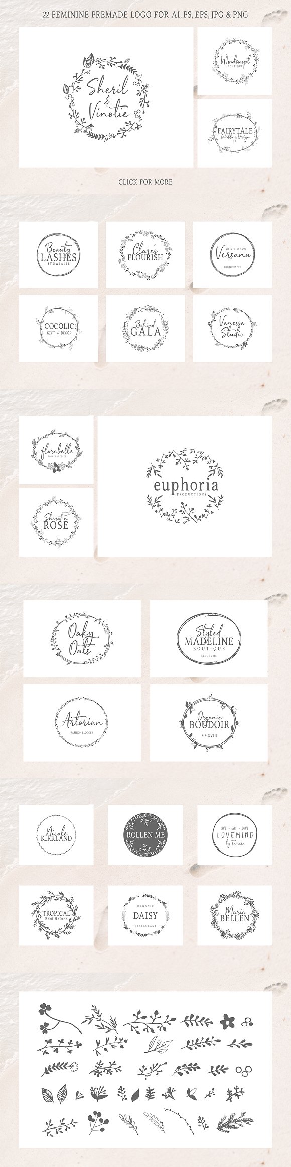 Sophistica - 10 Fonts & Extras