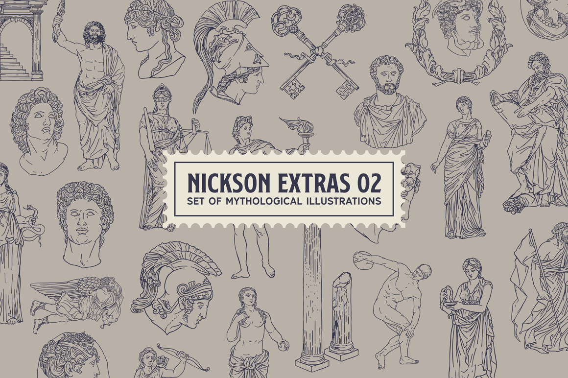 S&S Nickson Font Bundles