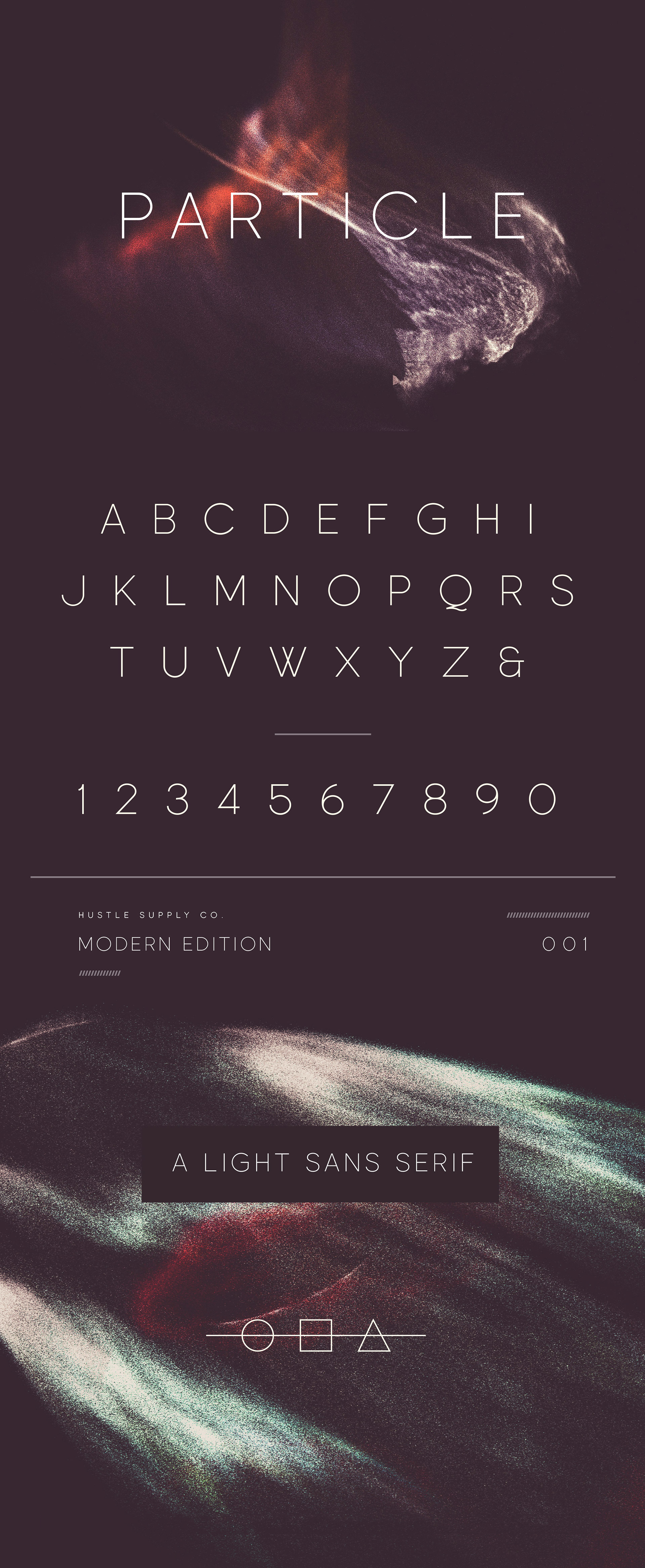 Particle Font - iFonts.xyz