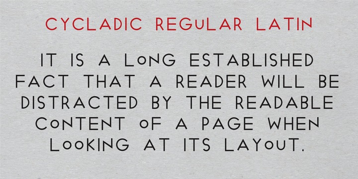 Cycladic Font Family Cycladic Font Family