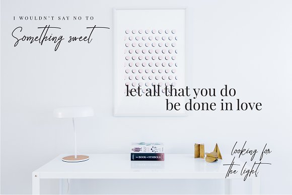 Diandra Signature font