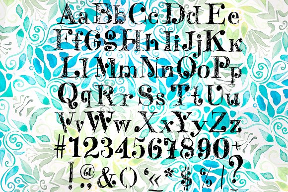 Fulmoon serif font