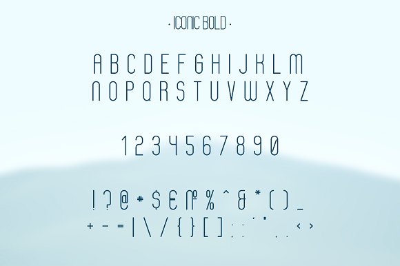 Iconic Font | 6 styles - Free Font