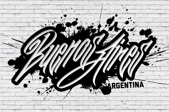 Wall Hunter (Graffiti Tag Fonts)