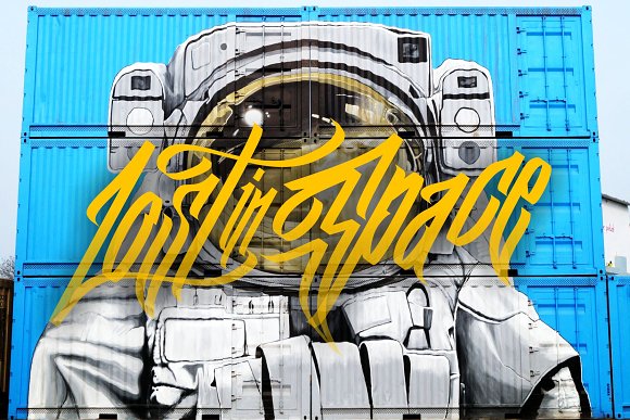 Wall Hunter (Graffiti Tag Fonts)