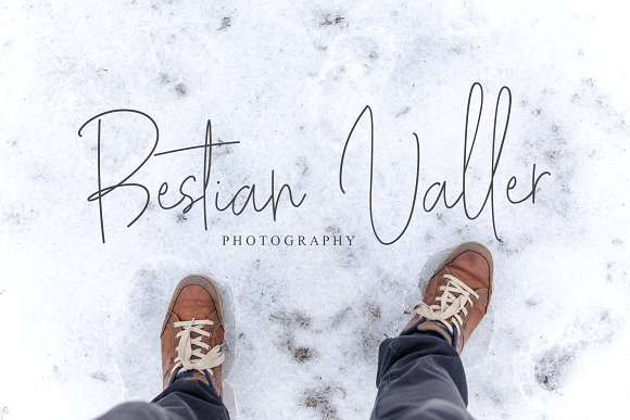 White Apparel | Script Font