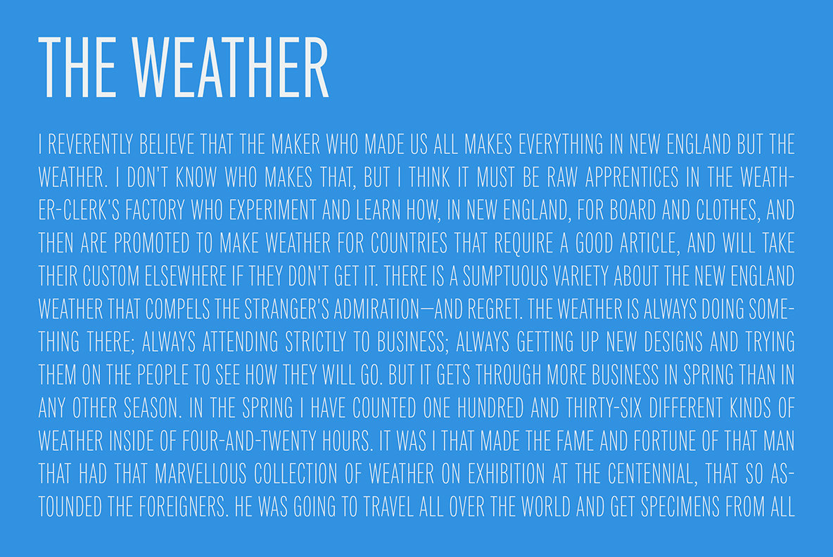 Fairweather Font Family