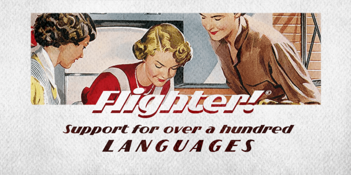 Flighter Font Flighter Font