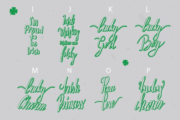 Lucky Prince Lettering Dingbats - iFonts.xyz