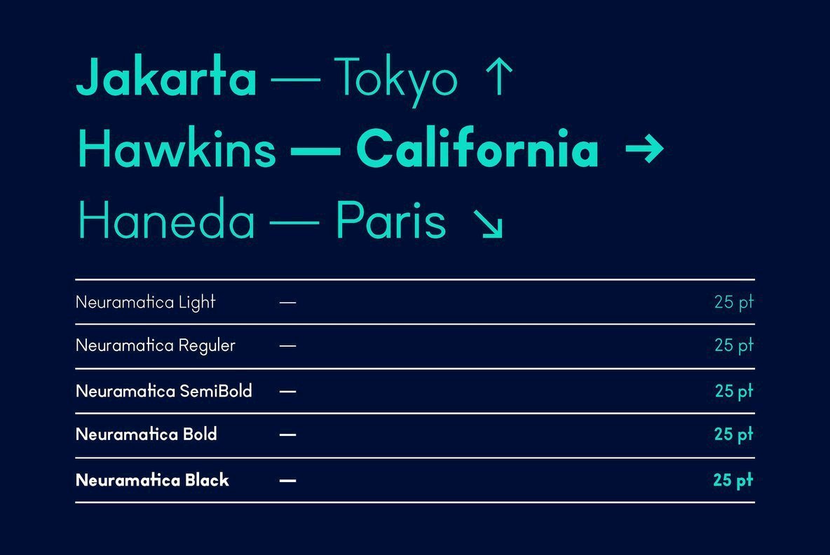 TG Neuramatica Font Family