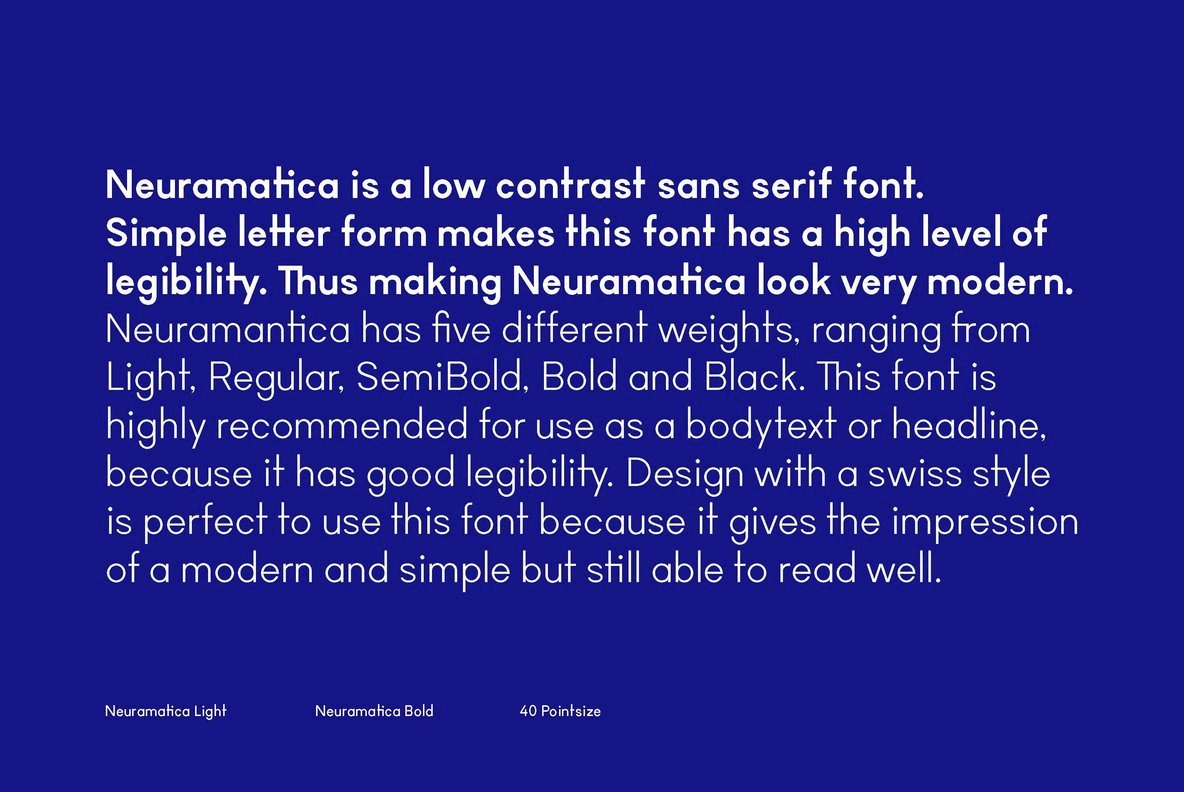 TG Neuramatica Font Family